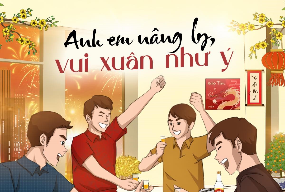 ANH EM NÂNG LY, VUI XUÂN NHƯ Ý 